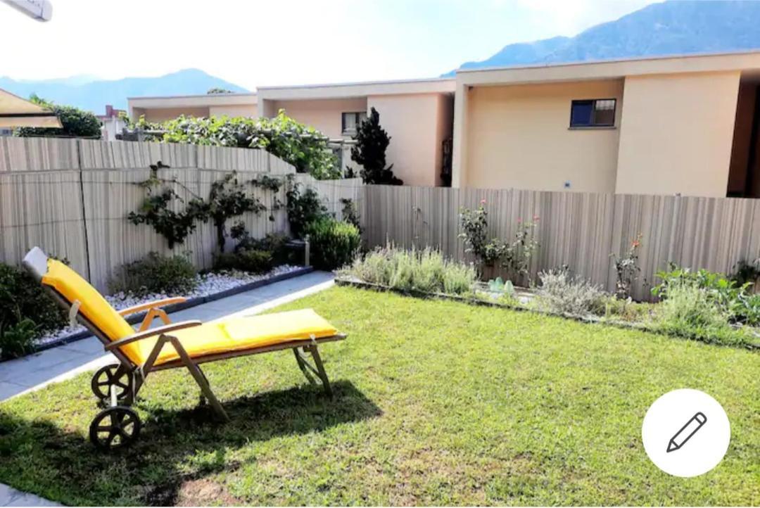 Privata Con Balcone Giardino E Piscina Gordola